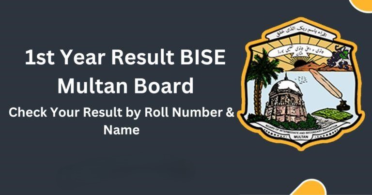 11th Class Result 2024 Multan Board Date