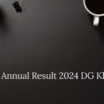 12th Class Annual Result 2024 DG Khan Board